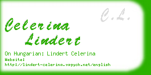 celerina lindert business card